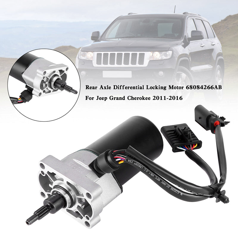 Jeep Grand Cherokee 2011-2016 Motor de bloqueo del diferencial del eje trasero 68084266AB