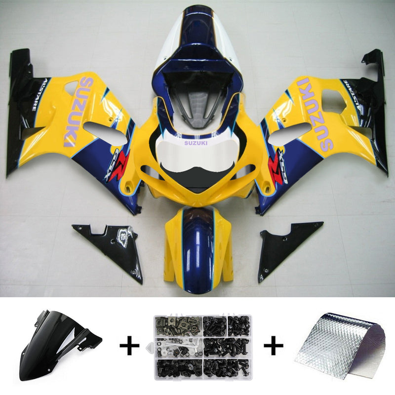 Zestaw owiewek Suzuki GSXR750 2001-2003, korpus, tworzywo sztuczne, ABS