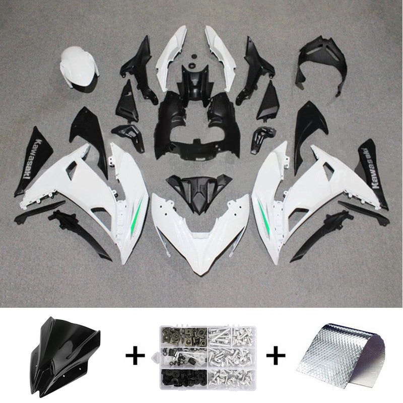 Amotopart suojasarja Kawasaki ER6F/Ninja 650 R 2017-2019, runko, muovia, ABS