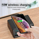 100W 8 Ports USB QC 3.0 PD Schnellladegerät Wireless Charging Station EU Plug