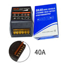 Solarladeregler PWM 10A-50A 12V eingebauter Timer-Batteriesteuerungsadapter