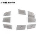 7x capas para botões internos do volante, adequadas para BMW X3 F25 (11-17) X4 F26 (14-17) Genérico