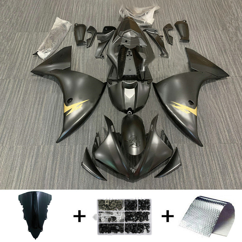 Amotopart Yamaha YZF 1000 R1 2009-2011 kåpesett, kropp, plast, ABS