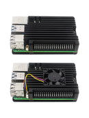 Metallgehäuse Raspberry pi5 Passive Kühlung Aluminiumgehäuse Optionaler Lüfter