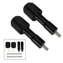 Crash Slider Protector černý pro hliníkový rám pro Yamaha Yzf-R7 Yzf R7 21-23