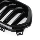 Lesklá černá mřížka předního nárazníku vhodná pro BMW X2 Series F39 2018-2023 Generic