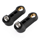 10mm x 1,5 motocykl ABS lustro Riser Extender Adapter wsporniki ramię prawa para