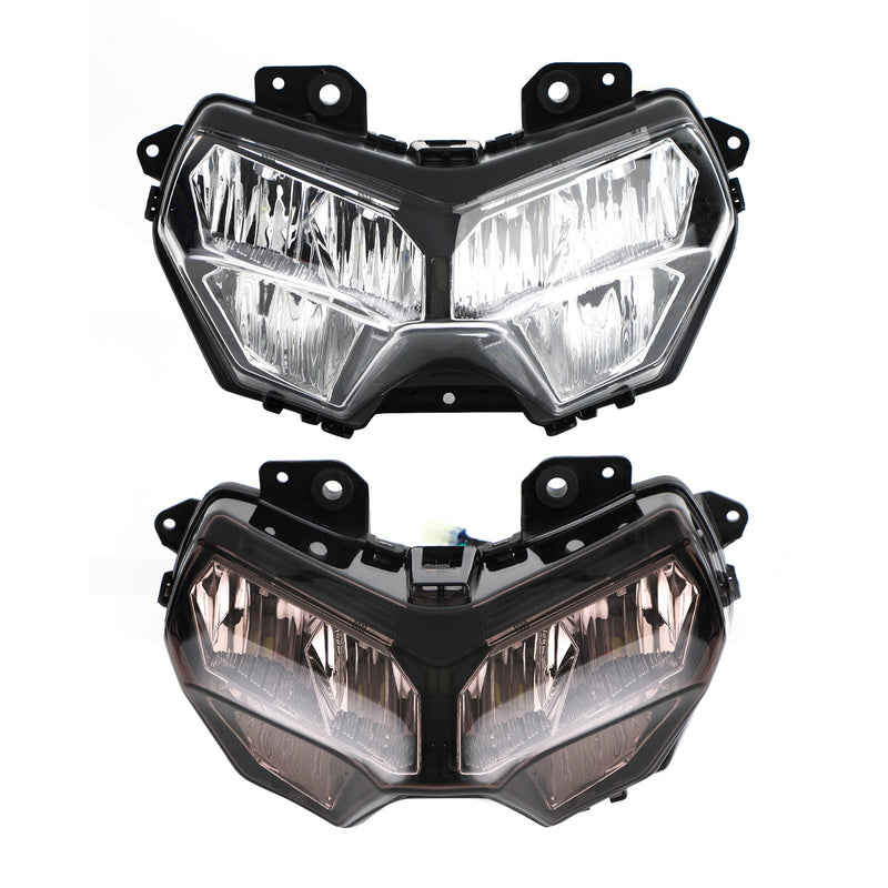 Osłona reflektora Osłona ochronna Zestaw Haddlamp do Kawasaki Z400 650 900 20-22 Smoke Generic