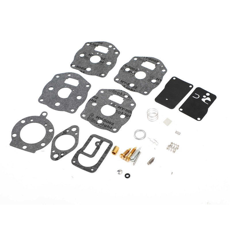 Kit de reconstrução de carburador compatível com Briggs &amp; Stratton 402435 402437 402445 Genérico