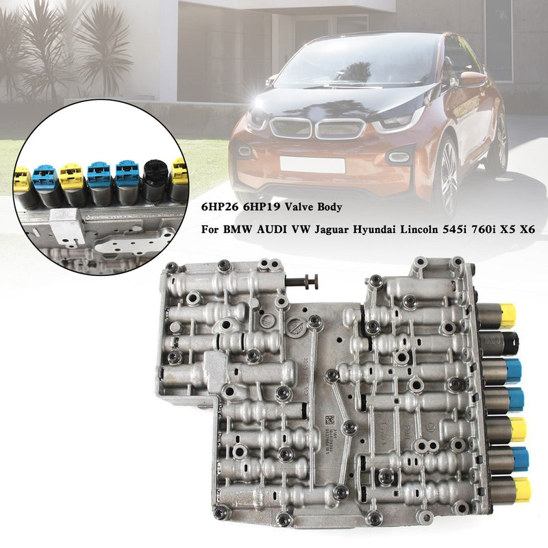 BMW X5 2006–10 V8 4,4 l 4,8 l/X6 2009–10 V8 4,4 l 6HP26 6HP19 Ventilkörper