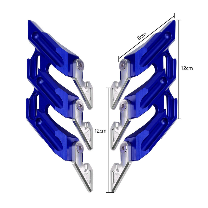 Yamaha YZF-R15 V3 V4 2018-2022 CNC przedni widelec błotnik boczne suwaki błotnika