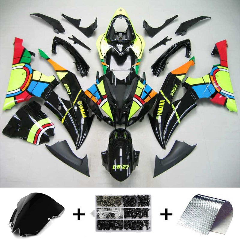 Kit de carenagem para Yamaha YZF 600 R6 2008-2016 Genérico