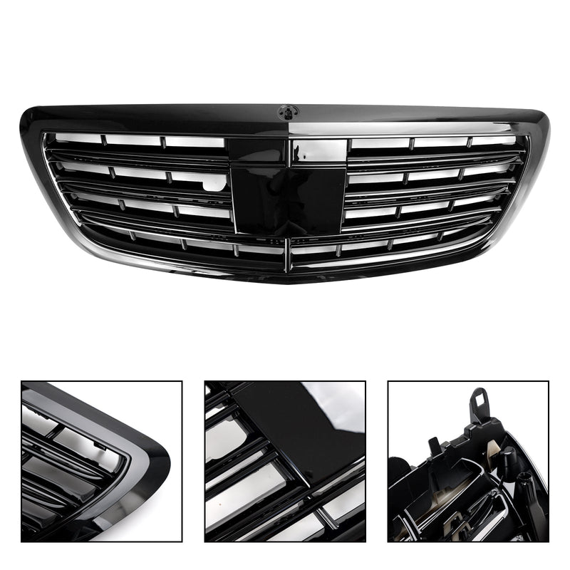 Mercedes-Benz S-klasse W222 S500 S550 S600 2014-2020 med ACC frontgrill