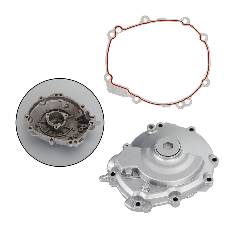 Silber links Motor Stator Kurbelgehäuse Kurbelgehäuseabdeckung passend für YAMAHA YZF R1 15-19 Generic