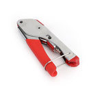 Kompressionsstripperværktøj Koaksial F-type crimper + 10 STK RG6 crimpkonnektorer