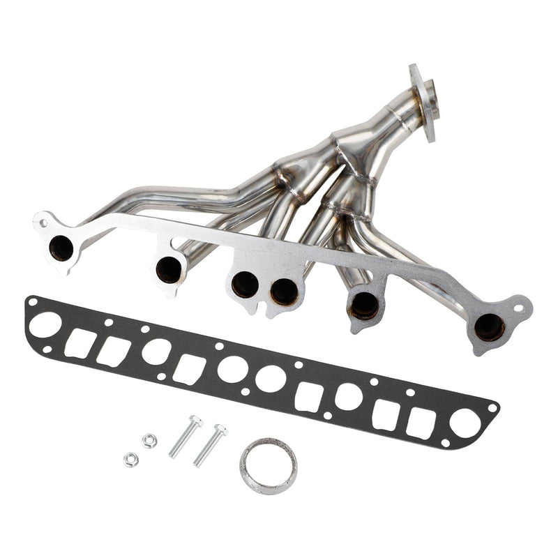 1991-1992 Comanche Cherokee Limited Wrangler Islander eksosmanifold rustfritt stål 4.0L V6