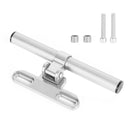 Telefon Navigation Mount GPS Extension Mount 22mm Motorcykel Motorcykel Sølv Generisk