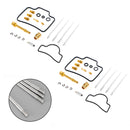 2x sada na opravu karburátoru vhodná pro Yamaha YFZ450 2004-2009 Generic