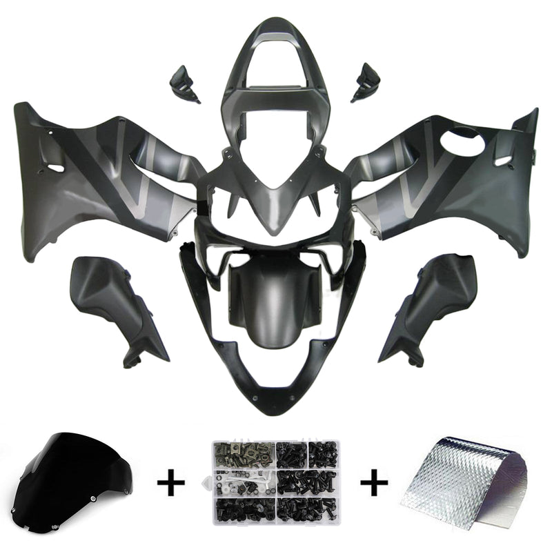 Amotopart Honda CBR600 F4i 2001-2003 Juego de carenado Cuerpo Plástico ABS