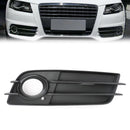 Amortecedor direito preto luz de nevoeiro grill capa para audi a4 S-LINE s4 08-12 8k0807681c genérico