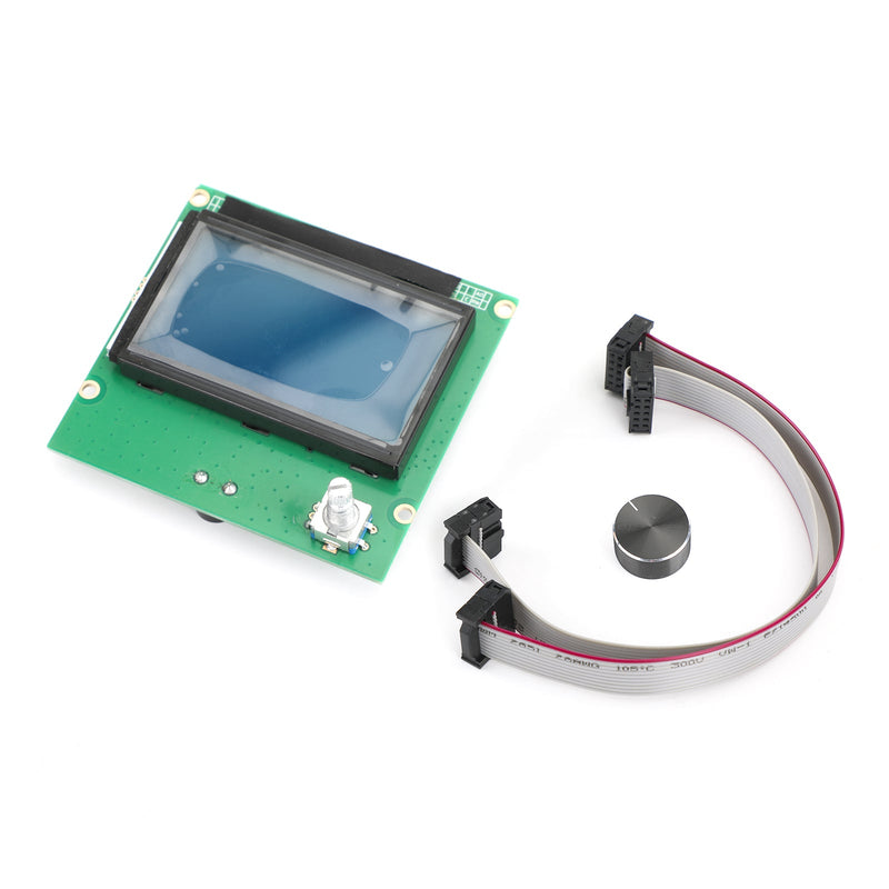 2-ledninger 3D-skriver LCD-skjermvisningssett erstatning for CREALITY 3D CR-10 S