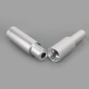 Areyourshop Spot Nebelscheinwerfer Stangenhalter passend für BMW R1200GSA 2014-2018 R1250GSA 18-21 Silber