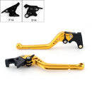 Alavanca de freio e embreagem para Suzuki GSX1300r GSF GSX Bandit DL 1000 SV 1000/S TL Preto Genérico