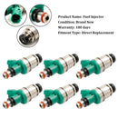 Injetor de combustível 6PCS 15710-67D00 Fit Suzuki Grand Vitara Tracker 2.5L JS4J-5