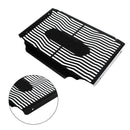 Jäähdyttimen suojakotelo, musta metallisuojausmoottoripyörä Trident 660 2021+ Generic -malliin