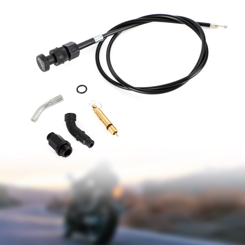 Kit de êmbolo de cabo de estrangulamento de carburador compatível com Honda Rancher TRX350 FM TM TE 00-06 genérico