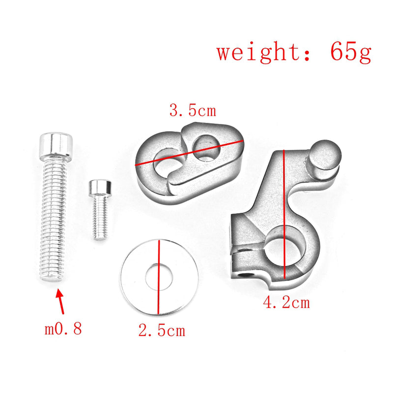 Soporte de palanca de cambio de aluminio (punto de pivote de cambio) para Honda Gl1500 Goldwing 87-00 Generic