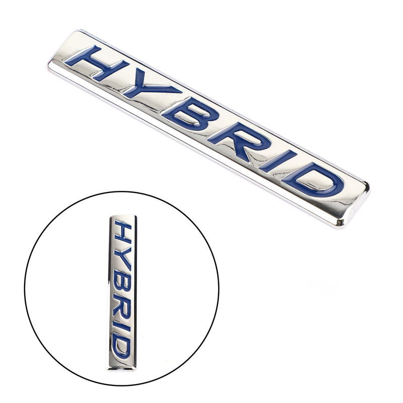 1pc 3d Hybridwörter Autoaufkleber Metall Emblem Heckwagen Trunk Abzeichen