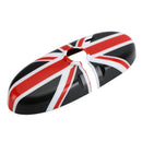 Union Jack UK Flag bakspejlsdæksel til MINI Cooper R55 R56 R57 Sort/Rød