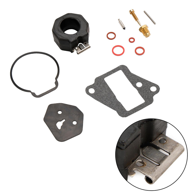 Kit de conversión de carburador adecuado para Yamaha 9,9 HP 15 HP 6E7-W0093-01 6E7-W0093-02