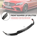 Labio divisor delantero adecuado para Mercedes Benz Clase C W205 C205 2019-2021 Estilo Brabus