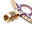 2x Mini antena pętlowa Donut VHF UHF FM do odbiornika radiowego HFDY Malahiteam DSP DSP2