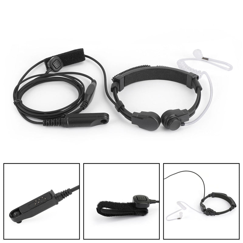 Tactical Throat Mic Headset Sopiva Baofeng UV-9R Plus BF-9700 BF-A58 UV-82WP