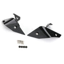 Deflector de viento de parabrisas lateral superior para Honda Crf1100L 20+ fabricado en plástico rojo generico