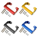 Držák navigace na telefon GPS prodlužovací držák 22 mm pro motocykl motocykl červený