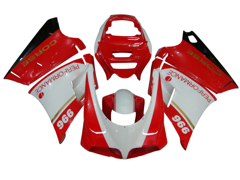 Kåpa set kropp ABS lämplig för Ducati 996 748 1996-2002 Generic