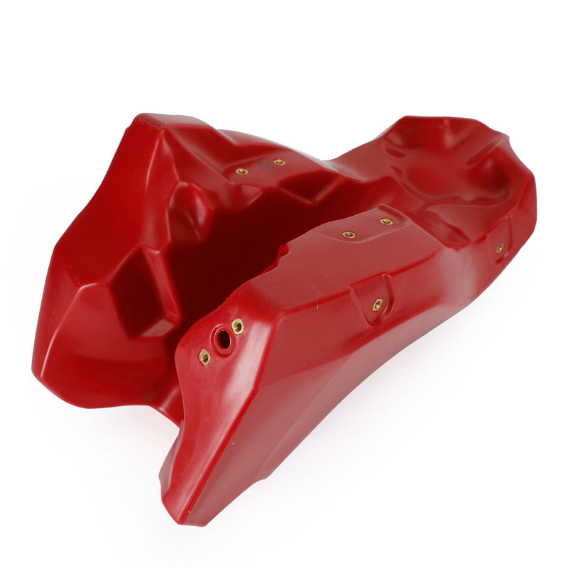 1989-2001 Honda CR500R Drivstoff Gass Tank & Cap Red 3,6 Gal Petcock Valve Kit