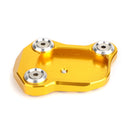 Stativ sidostöd förstorad plattplatta för Honda CB650F CBR650F 2014-2018 Generic