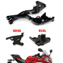 Regulowana dźwignia hamulca sprzęgła motocykla pasuje do YAMAHA MT125 2014-2019 Generic