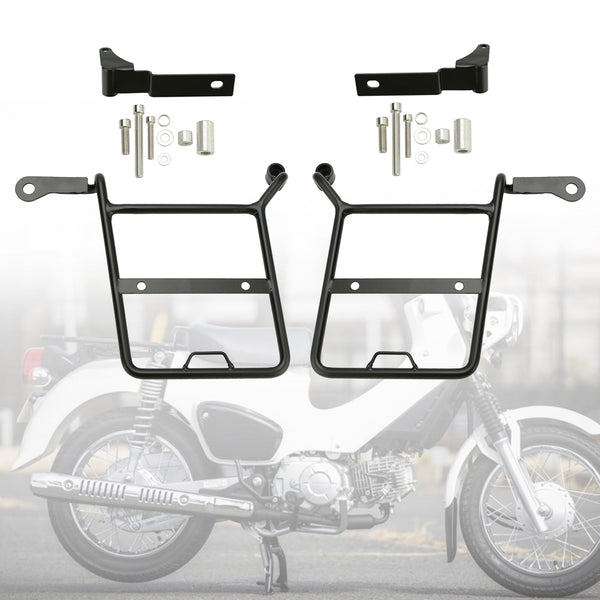 Suporte de montagem do alforje lateral Honda CROSS CUB SUPER CUB, preto