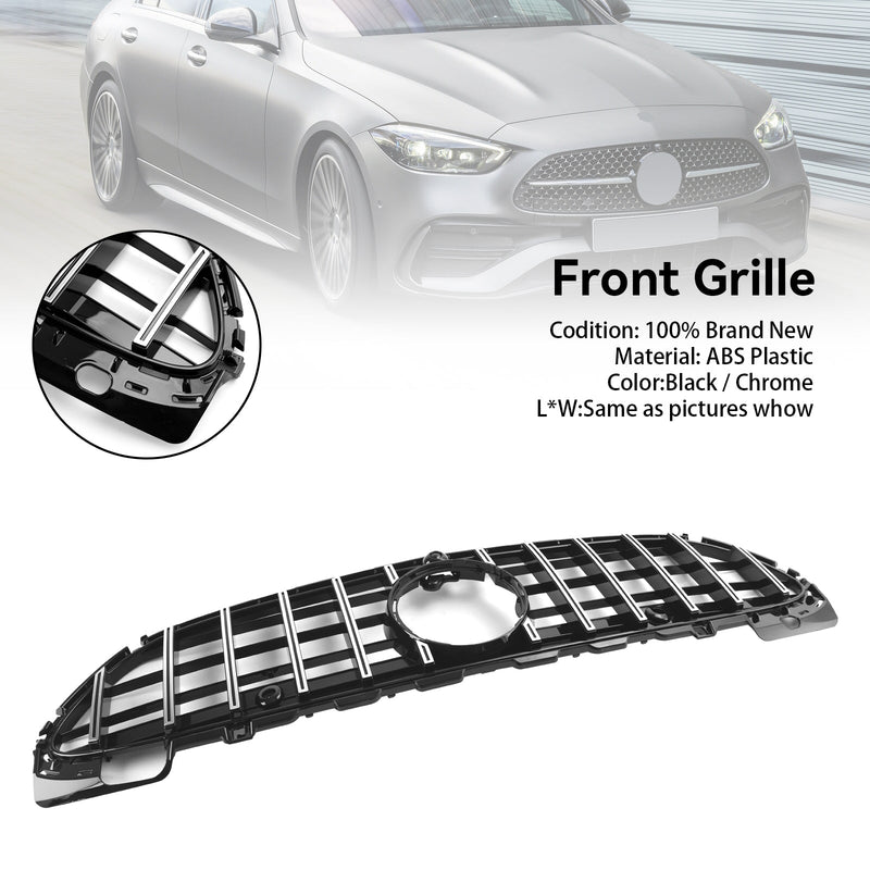 Mercedes Benz W206 2022-2023 Grill przedniego zderzaka w stylu GTR z kamerą