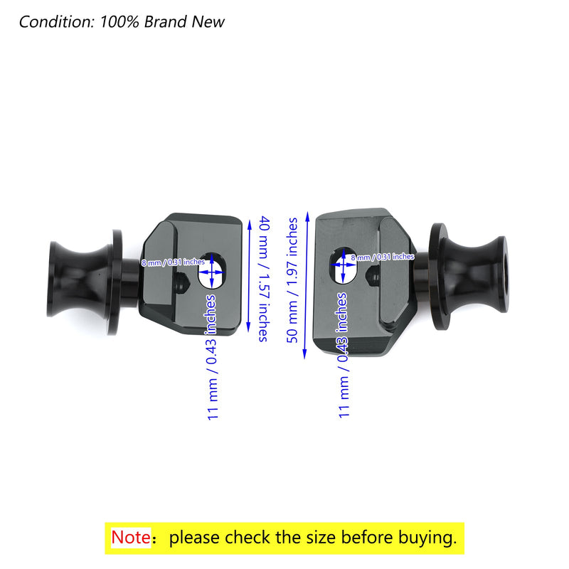 CNC-Kettenspannblock mit Ständerspule für Honda CB650R CBR650R 2019-2020 Generic