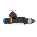 4 STK Brændstofinjektorer Passer 2006-2012 Mazda3 2.0L 2006-2008 Mazda6 0280158103 Generisk