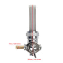 Llave de purga de válvula de combustible, salida perdida para Sportster Big Twin 1975 en adelante 13/16"