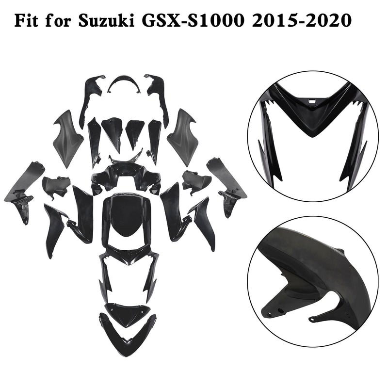 2015-2020 Suzuki GSX-S 1000 karosseripanel sprøytestøpt umalt