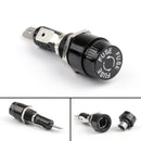 Portafusibles de montaje en panel de chasis SCI R3-14C para fusibles de vidrio de 6 x 30 mm, 10 A, 250 V